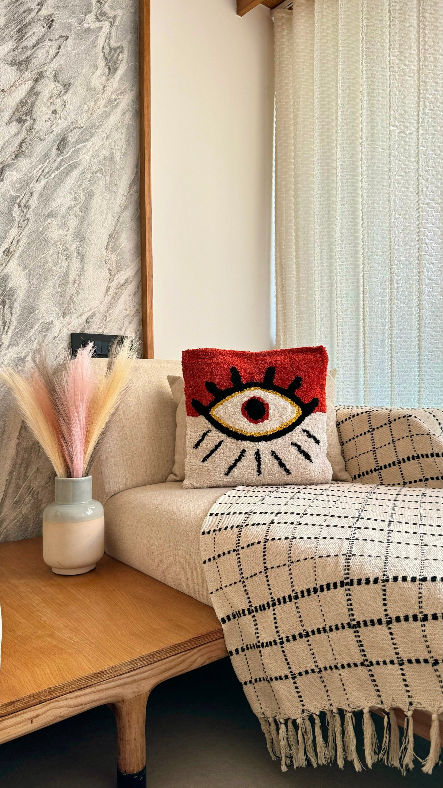 Eye of Horus Cushion Cover